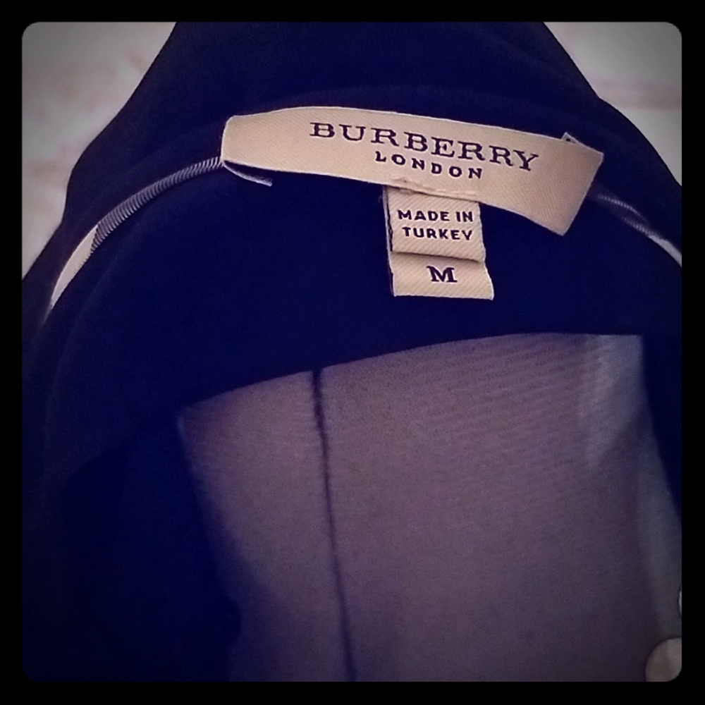 Burberry London long sleeve Top size M